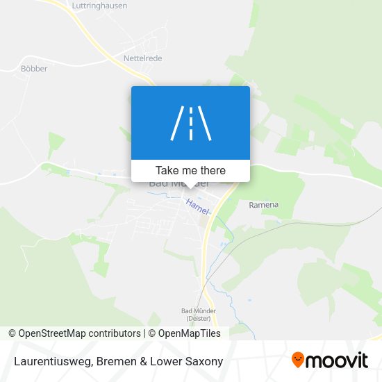 Laurentiusweg map