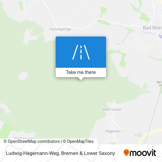 Ludwig-Hagemann-Weg map