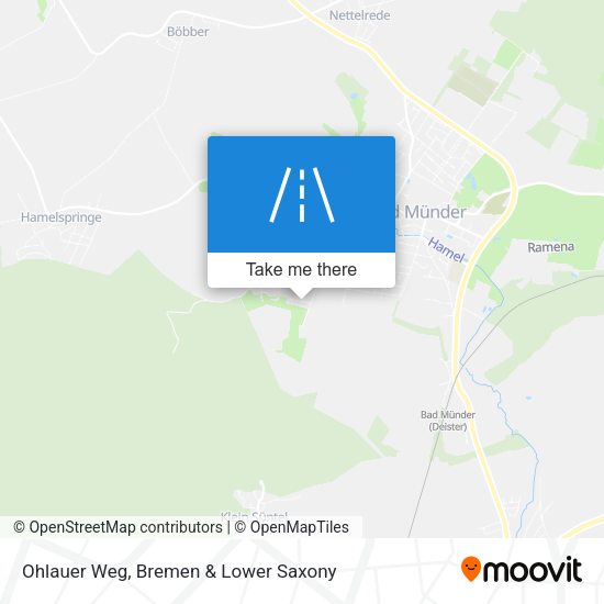 Ohlauer Weg map