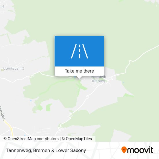 Tannenweg map