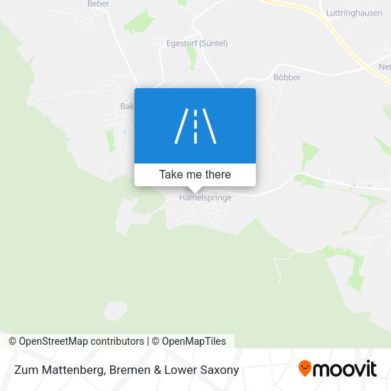 Zum Mattenberg map