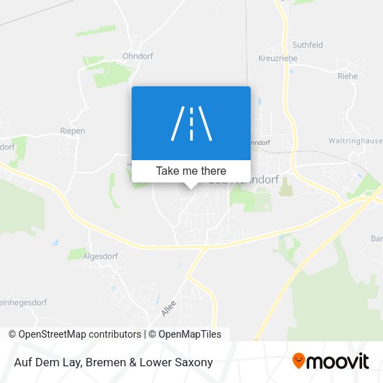 Auf Dem Lay map