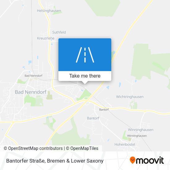 Bantorfer Straße map