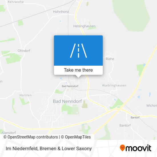 Im Niedernfeld map