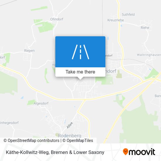 Käthe-Kollwitz-Weg map