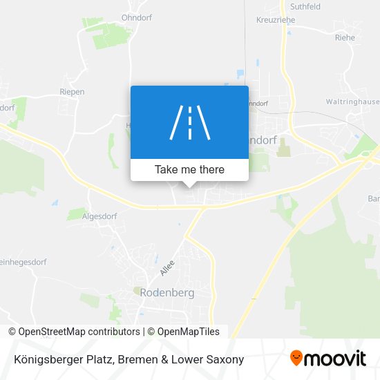 Königsberger Platz map