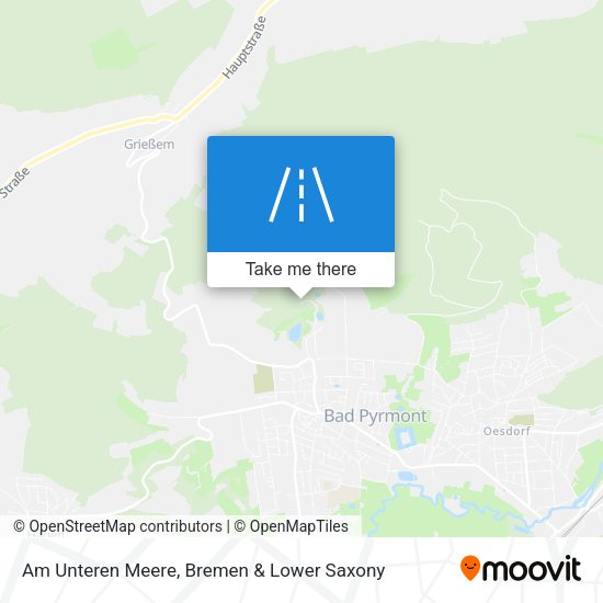 Am Unteren Meere map