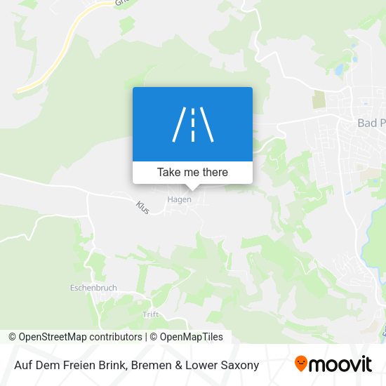 Auf Dem Freien Brink map