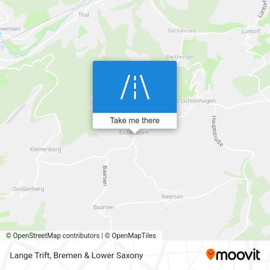 Lange Trift map
