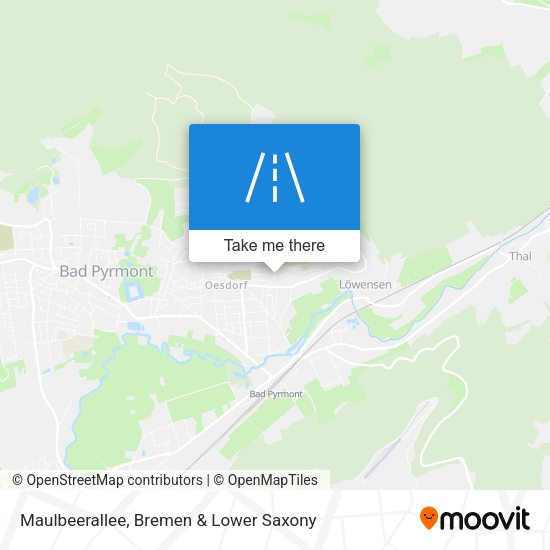 Maulbeerallee map