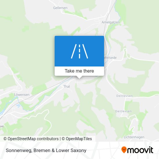 Sonnenweg map