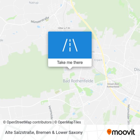 Alte Salzstraße map