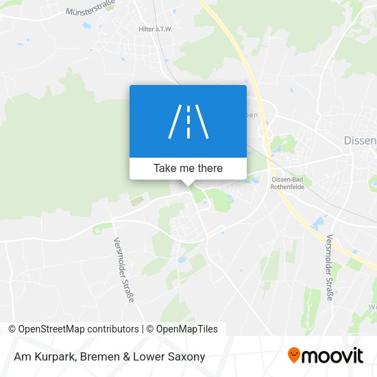 Am Kurpark map