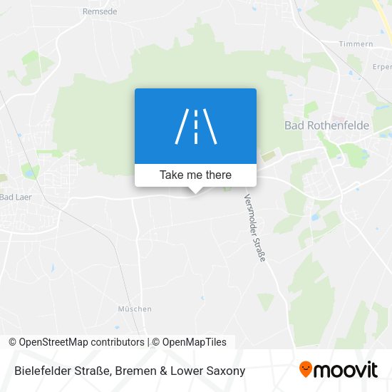 Bielefelder Straße map