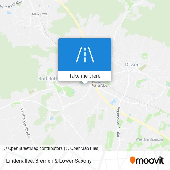Lindenallee map