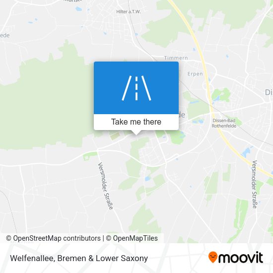 Welfenallee map
