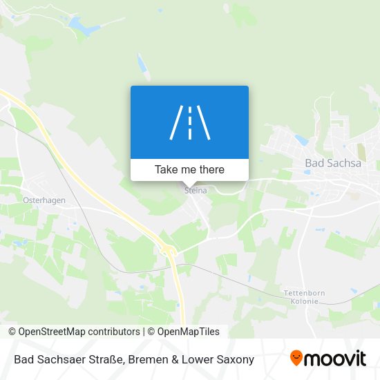 Bad Sachsaer Straße map