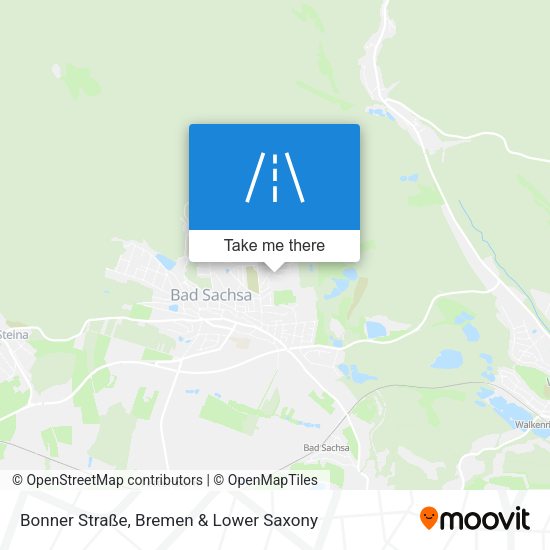 Bonner Straße map