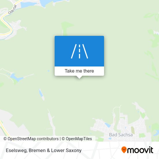 Eselsweg map