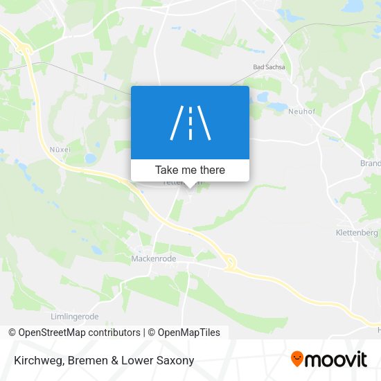 Kirchweg map