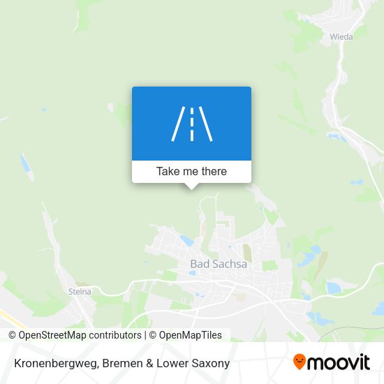 Kronenbergweg map