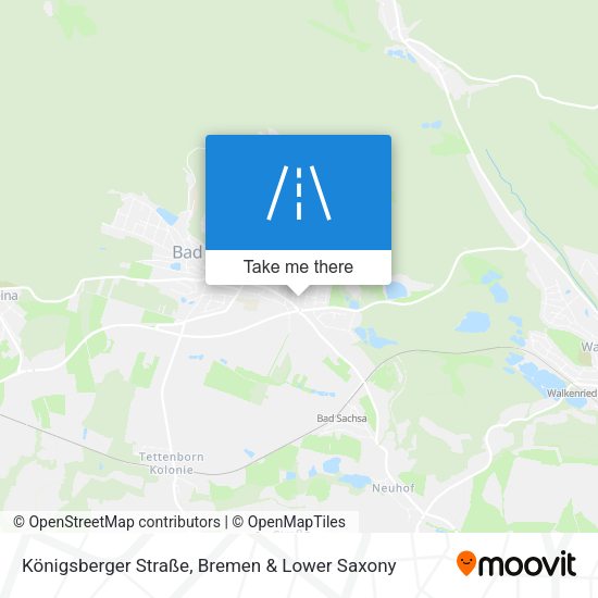 Königsberger Straße map