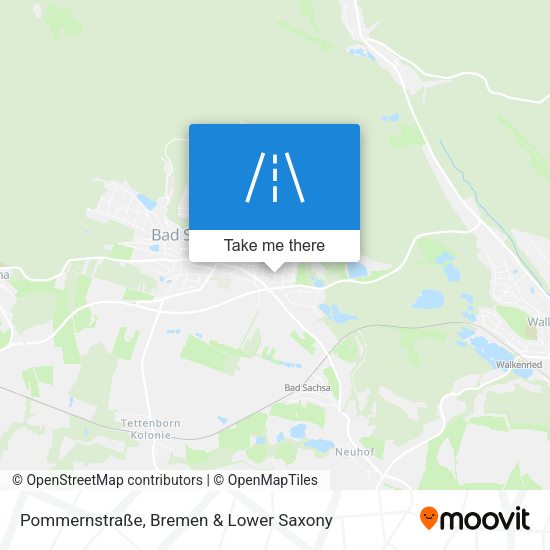 Pommernstraße map