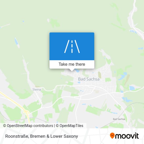 Roonstraße map