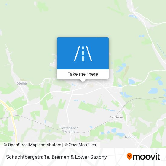 Schachtbergstraße map