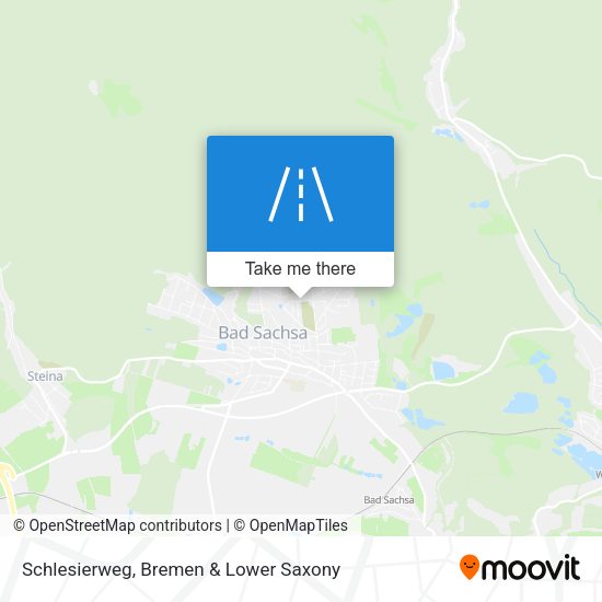 Schlesierweg map