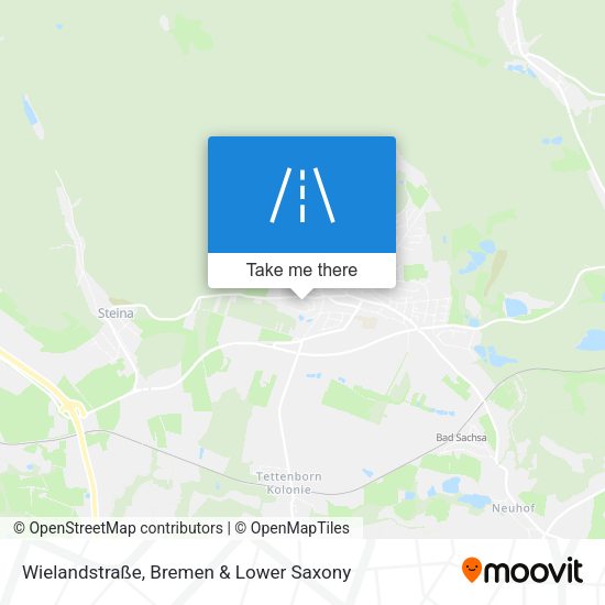 Wielandstraße map