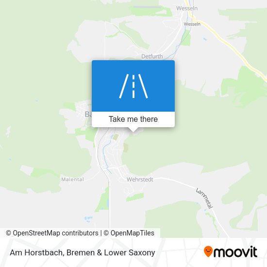Am Horstbach map