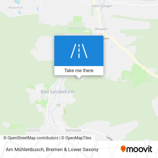 Am Mühlenbusch map