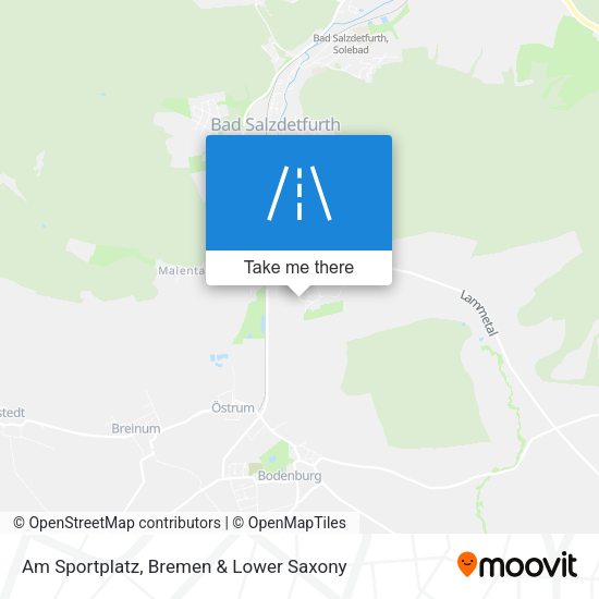 Am Sportplatz map