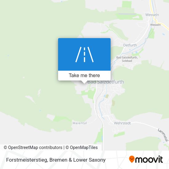 Forstmeisterstieg map