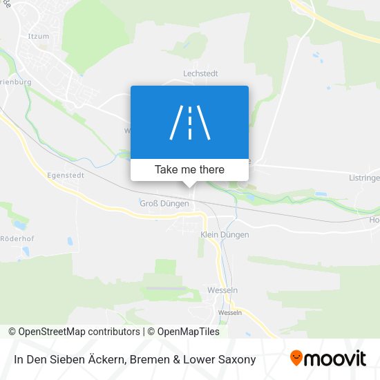 In Den Sieben Äckern map