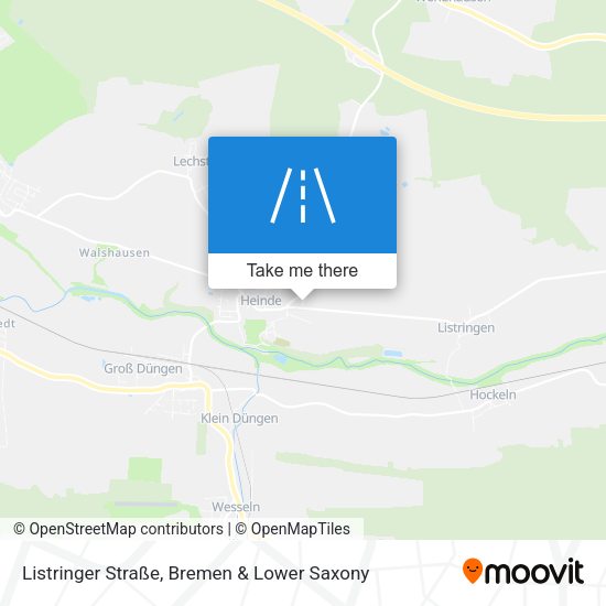 Listringer Straße map