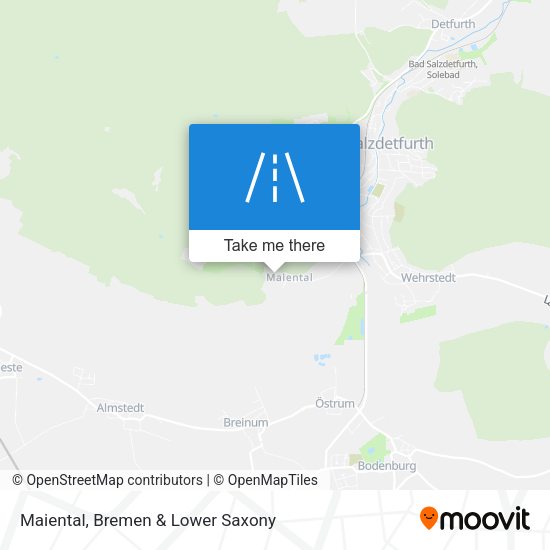 Maiental map