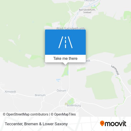 Teccenter map