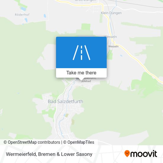 Wermeierfeld map