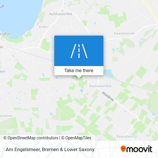 Am Engelsmeer map