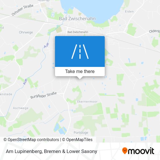 Am Lupinenberg map