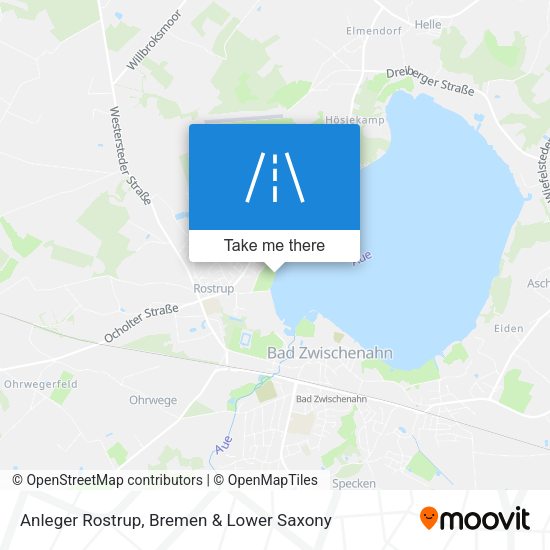 Anleger Rostrup map