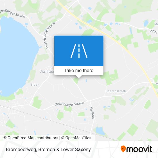 Brombeerweg map