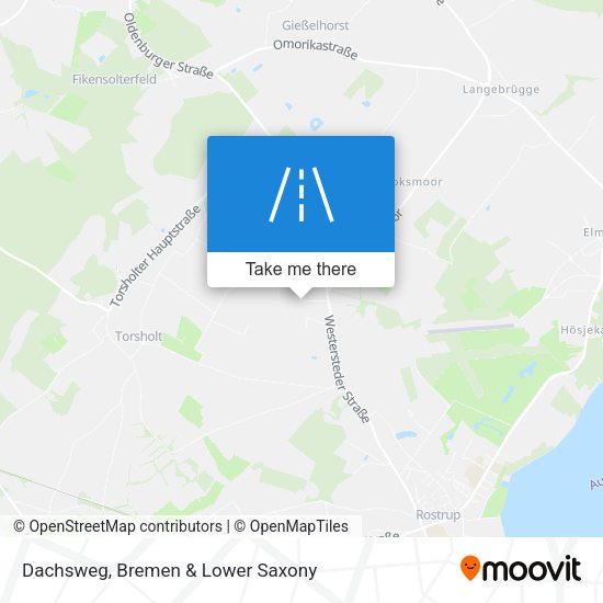 Dachsweg map