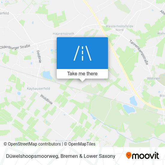 Düwelshoopsmoorweg map