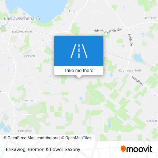 Erikaweg map