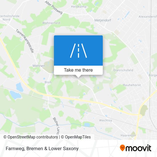 Farnweg map
