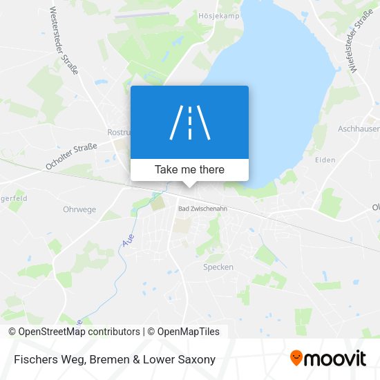 Fischers Weg map