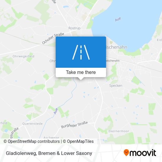 Gladiolenweg map